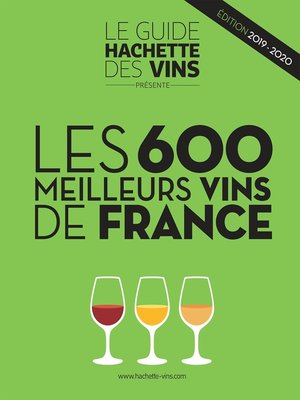 cover image of 600 meilleurs vins de France 2019-2020